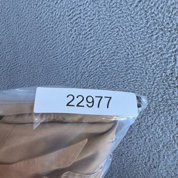 Vintage Enro Shirt Men's Large Brown Solid Point Permanent Press Rockabilly 60s - Picture 10 of 10